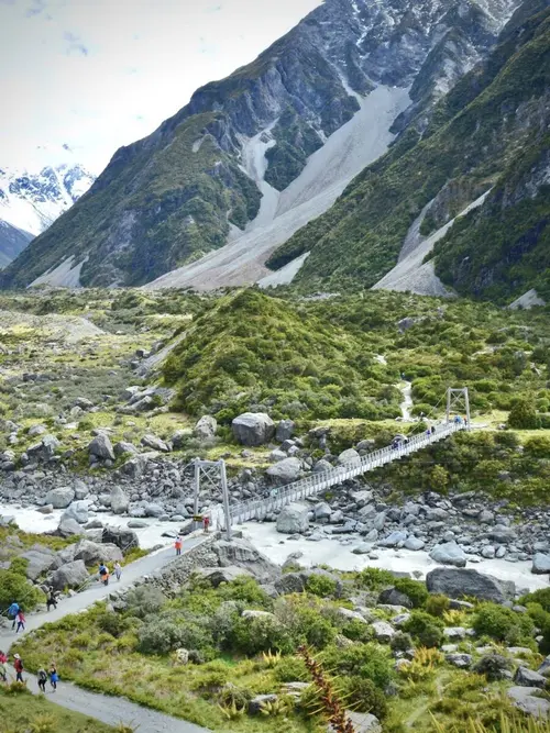 Hooker Valley pod najvyššou horou